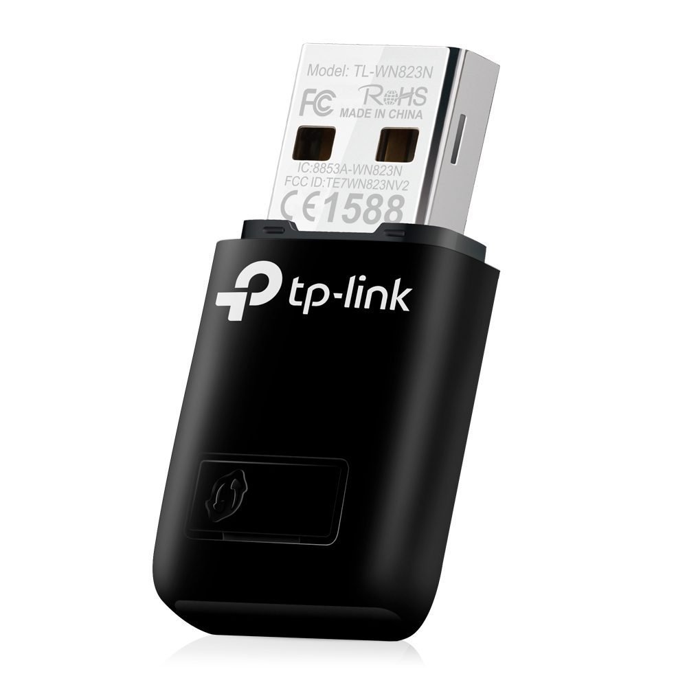 TP-Link TL-WN823N - Network adapter - 802.11b/g/n - Speed 300 Mbps at 2.4 GHz-USB 2.0-WPS Button - Imagen 5