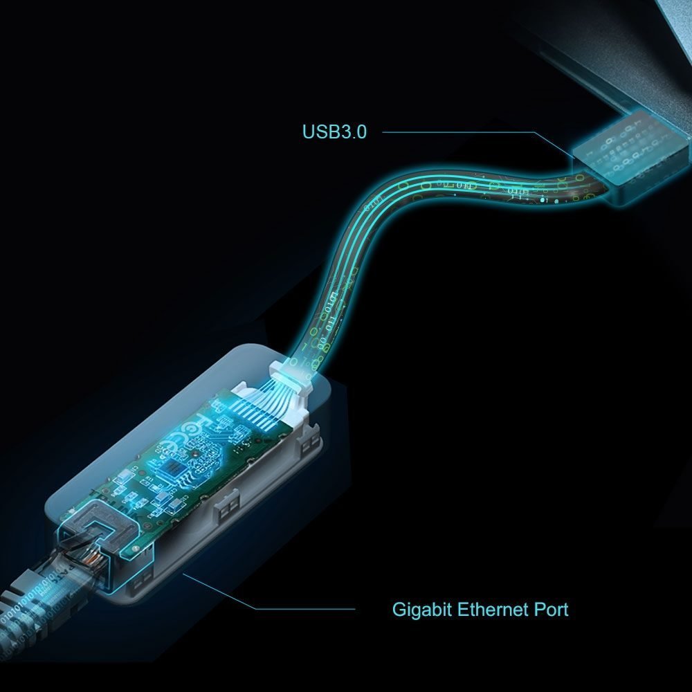 TP-Link UE306 V1 - Adaptador de red - USB 3.0 - Gigabit Ethernet - Imagen 3