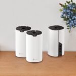 TP-LINK Deco S7 V1 - Sistema Wi-Fi (2 enrutadores) - hasta 3900 pies cuadrados - malla - GigE - Wi-Fi 5 - Doble banda - Sistema Wi-Fi Mesh Inteligente Doble Banda AC1900 - Alcanza velocidades de hasta 600 Mbps en 24 GHz y 1300 Mbps en 5 GHz con tecnología
