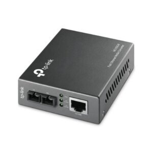 TP-Link MC100CM - Conversor de soportes de fibra - 100Mb LAN - 10Base-T 100Base-FX 100Base-TX - RJ-45 / modo múltiple SC - hasta 2 km - 1310 nm