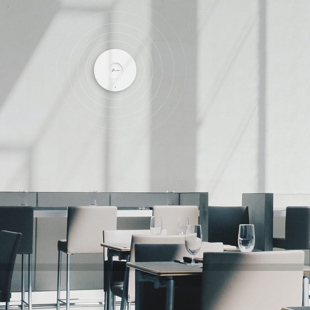 TP-LINK EAP650 V2 - Punto de acceso inalámbrico - Wi-Fi 6 - 2.4 GHz 5 GHz - gestionado a través de la nube - instalable en pared/techo - Imagen 3