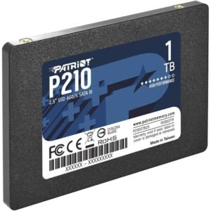 Disco Sólido SSD Patriot P210 1TB SATA III 2.5"