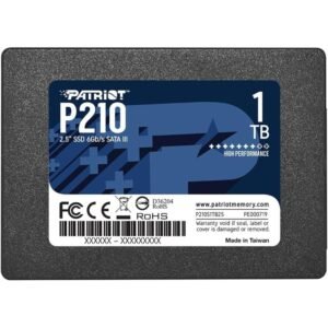 Disco Sólido SSD Patriot P210 1TB SATA III 2.5"