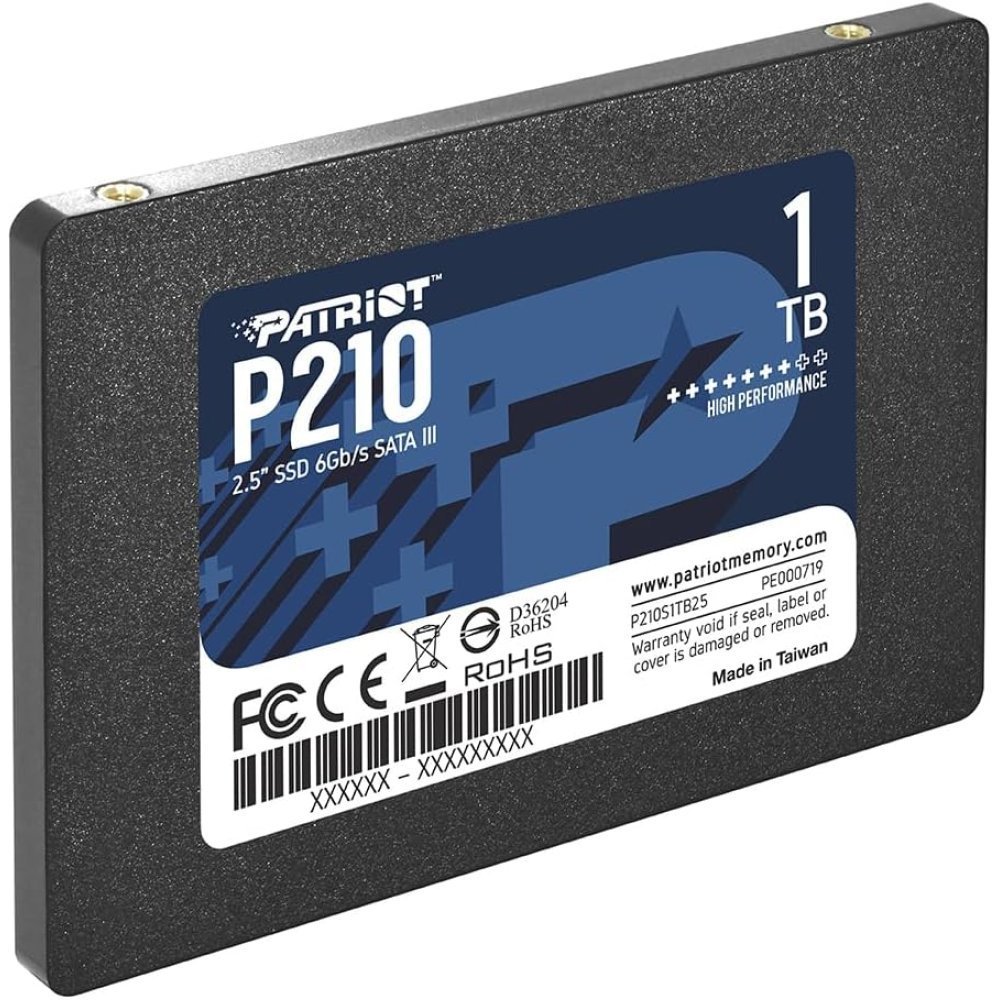 Disco Sólido SSD Patriot P210 1TB SATA III 2.5" - Imagen 2