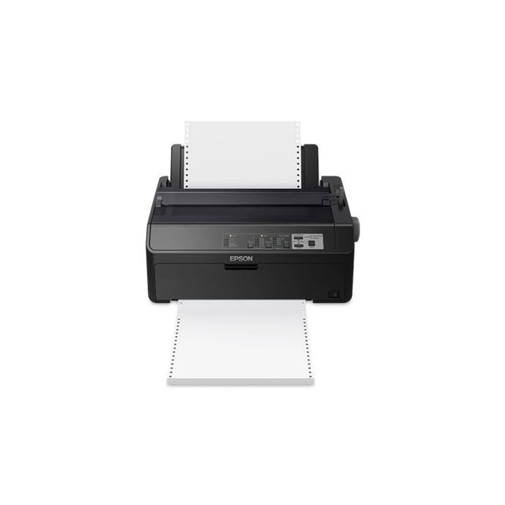 Epson FX 890II - Impresora - monocromo - matriz de puntos - Rollo (216 cm) 254 mm (anchura) 257 x 363 mm - 240 x 144 ppp - 9 espiga - hasta 738 caracteres/segundo - paralelo USB 2.0 - Imagen 3