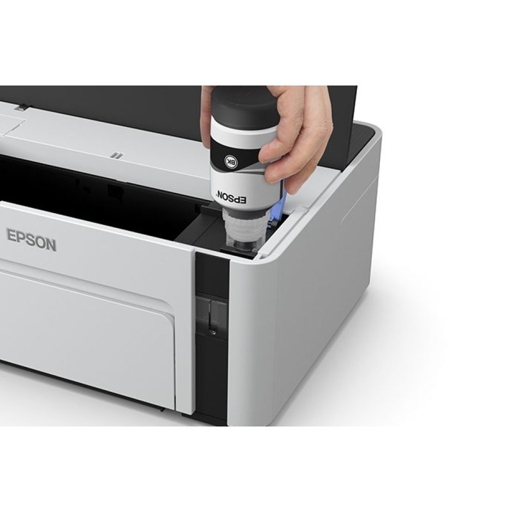 Epson - EcoTank M1120 - Impresora Monocromatica - Imp 32ppm Duplex hasta A4 oficio - Bandeja 150 hojas - USB WiFi WiFi Direct - Ciclo maximo 20000pag - 2 años con registro - Imagen 3