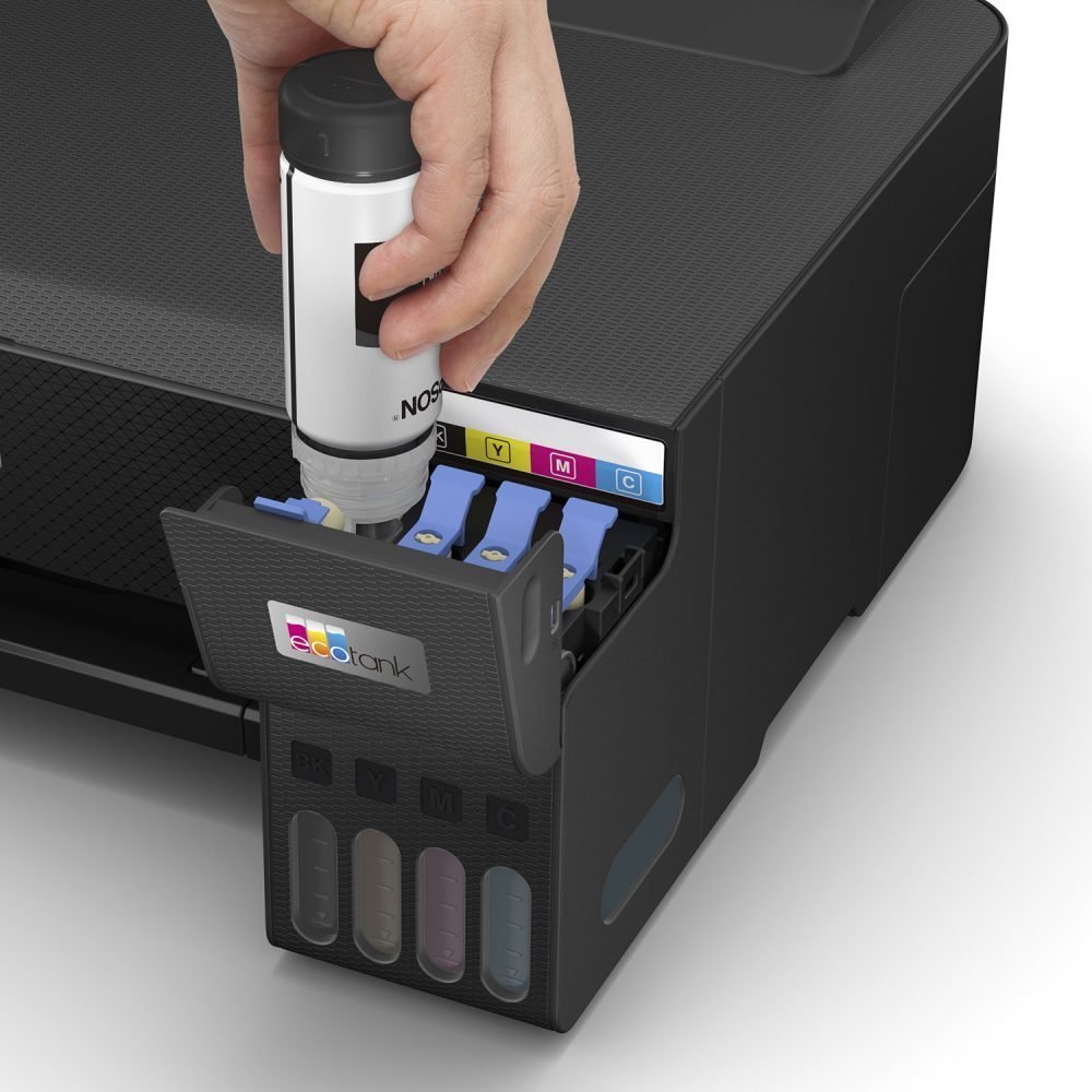 Epson EcoTank L1250 - Workgroup printer - 215.9 x 1200 mm - up to 33 ppm (mono) - up to 15 ppm (color) - capacity: 100 sheets - Wi-Fi / USB - Imagen 4