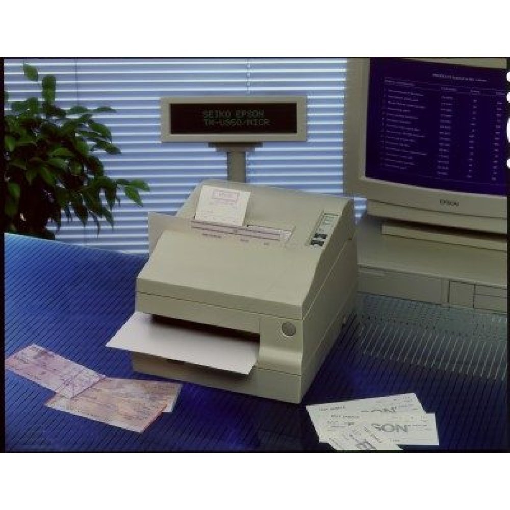 Epson TM U950 - Impresora de recibos - matriz de puntos - A4 - 167 cpp - 9 espiga - hasta 311 caracteres/segundo - serial - blanco frío - Imagen 3