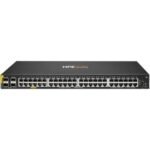 Switch Administrable Aruba 6000 48G Class 4 PoE de 370W con 4 Enlaces SFP