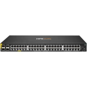 Switch Administrable Aruba 6000 48G Class 4 PoE de 370W con 4 Enlaces SFP