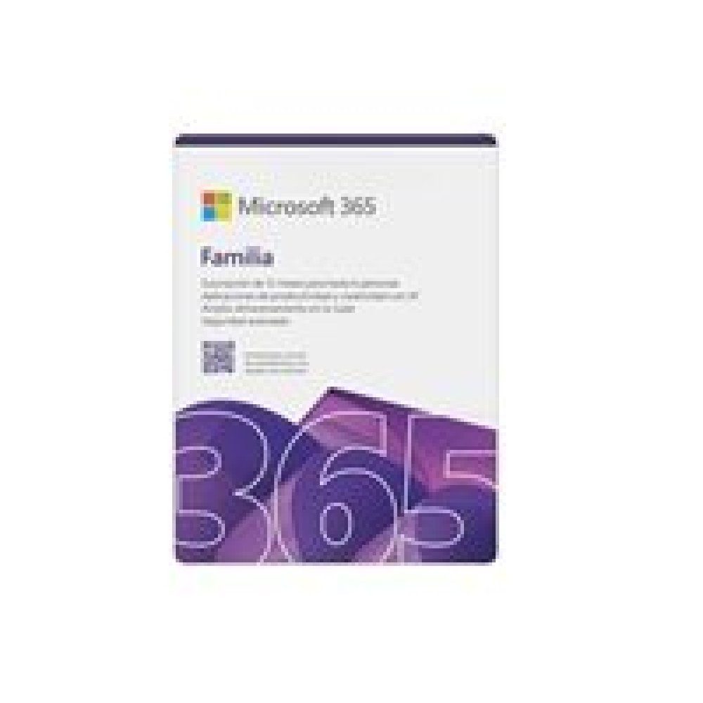 Microsoft 365 Family - Subscription - Windows - PK Lic 1YR Online LatAm