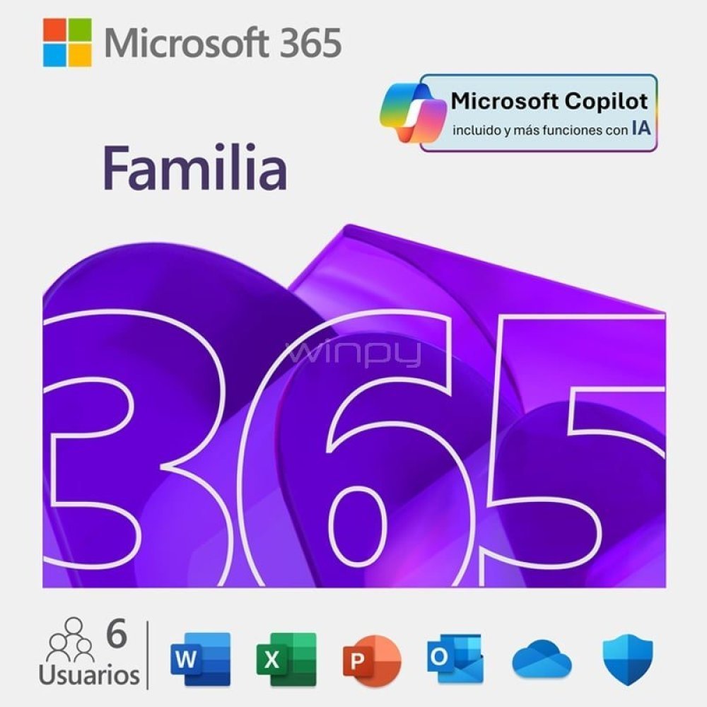 Microsoft 365 Family - Subscription - Windows - PK Lic 1YR Online LatAm - Imagen 4