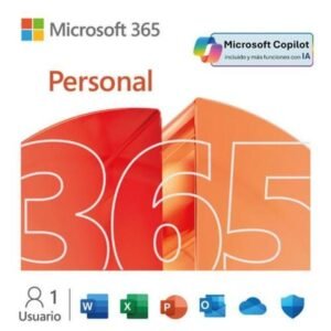 Microsoft 365 Personal 12 Months - License Subscription - 1 user - Download - Windows / MacOS / iOS / Android