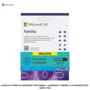 Microsoft 365 Family 12 Months - License Subscription - 1 to 6 users - Download - Windows / MacOS / iOS / Android