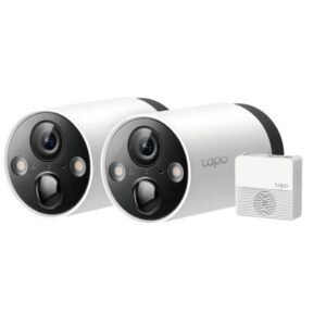 Sistema de Cámaras de Seguridad TP-Link Tapo C420S2 (Paquete de 2) | 2K QHD, Batería Recargable, Exterior/Interior