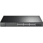 Switch Administrable JetStream TP-Link TL-SG3428MP L2, 24 Puertos Gigabit PoE+ (384W), 4 Ranuras SFP