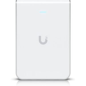 Punto de Acceso de Pared Ubiquiti UniFi U6-IW WiFi 6, 4 Puertos GbE, PoE