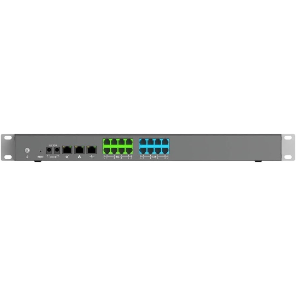 Conmutador IP Grandstream UCM6308 - PBX IP con 8 Puertos FXS y 8 Puertos FXO - Imagen 2