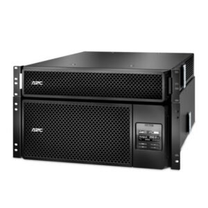 APC Smart-UPS SRT 6000VA RM - UPS (montaje en bastidor) - CA 208 V - 6000 vatios - 6000 VA - Ethernet 10/100 USB - conectores de salida: 17 - 6U - negro - con Transformador reductor de 208/240 V a 120 V - para P/N: AR4024SP AR4024SPX429 AR4024SPX431 AR402