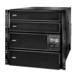 APC Smart-UPS SRT 10000VA RM - UPS (montaje en bastidor) - CA 208 V - 10 kW - 10000 VA - Ethernet 10/100 USB - conectores de salida: 10 - 10U - 19" - negro - con Transformador reductor de 208/240 V a 120 V 10 kVA - para P/N: AR4018SPX432 AR4024SP AR4024S
