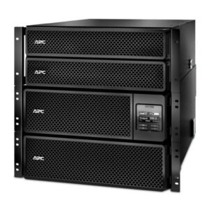 APC Smart-UPS SRT 10000VA RM - UPS (montaje en bastidor) - CA 208 V - 10 kW - 10000 VA - Ethernet 10/100 USB - conectores de salida: 10 - 10U - 19" - negro - con Transformador reductor de 208/240 V a 120 V 10 kVA - para P/N: AR4018SPX432 AR4024SP AR4024S