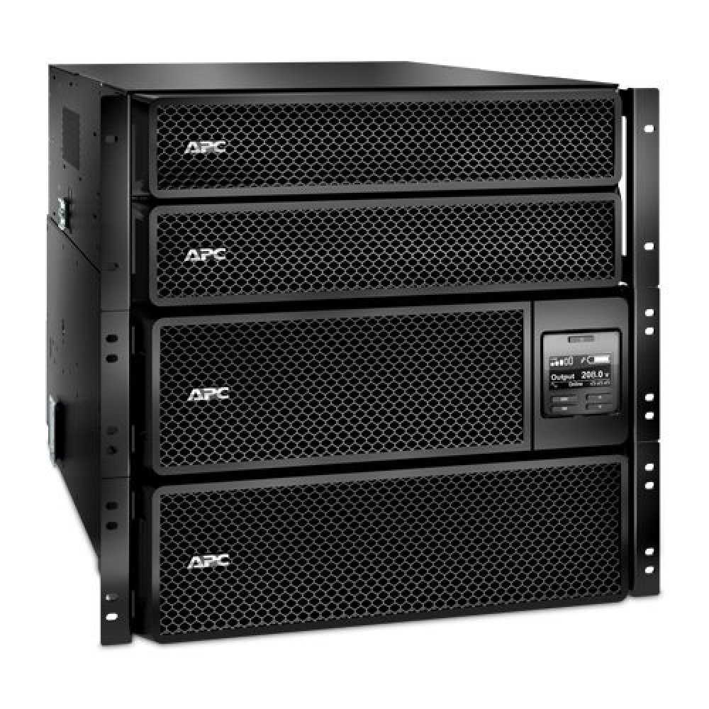 APC Smart-UPS SRT 10000VA RM - UPS (montaje en bastidor) - CA 208 V - 10 kW - 10000 VA - Ethernet 10/100 USB - conectores de salida: 10 - 10U - 19" - negro - con Transformador reductor de 208/240 V a 120 V 10 kVA - para P/N: AR4018SPX432 AR4024SP AR4024S - Imagen 3