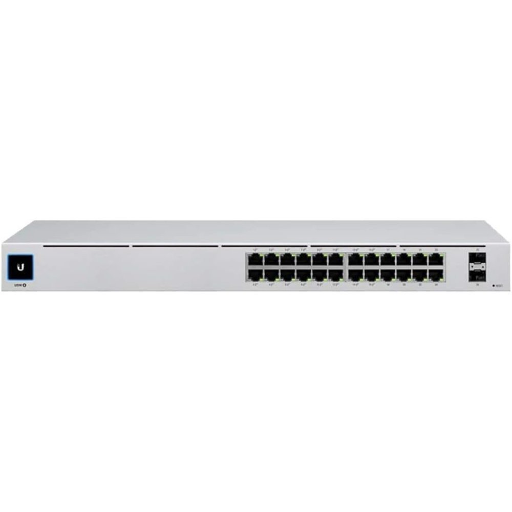 Switch Administrable Ubiquiti UniFi USW-24-POE de 24 Puertos Gigabit (16 PoE+ 95W) y 2 Puertos SFP L2 - Imagen 2