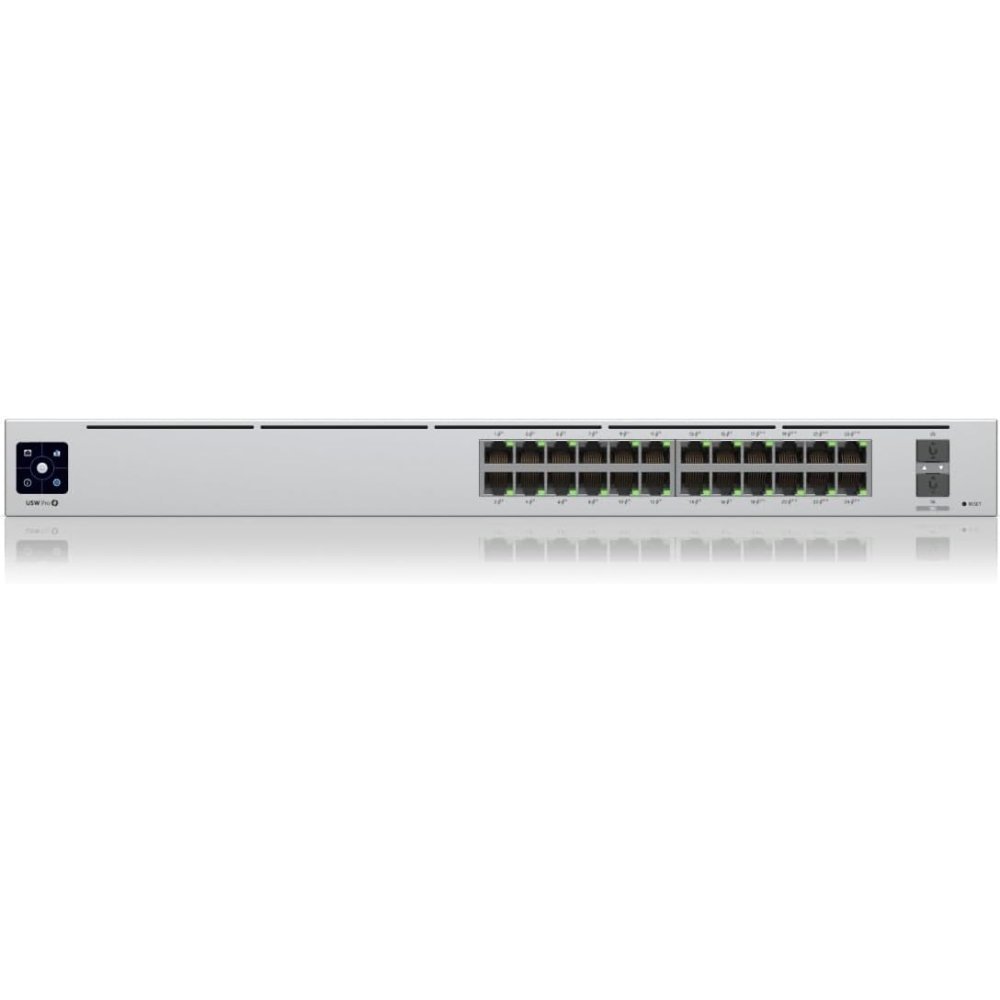 Switch Administrable Capa 3 Ubiquiti UniFi Pro de 24 Puertos Gigabit PoE (16 PoE+ / 8 PoE++) 400W - USW-PRO-24-POE - Imagen 4