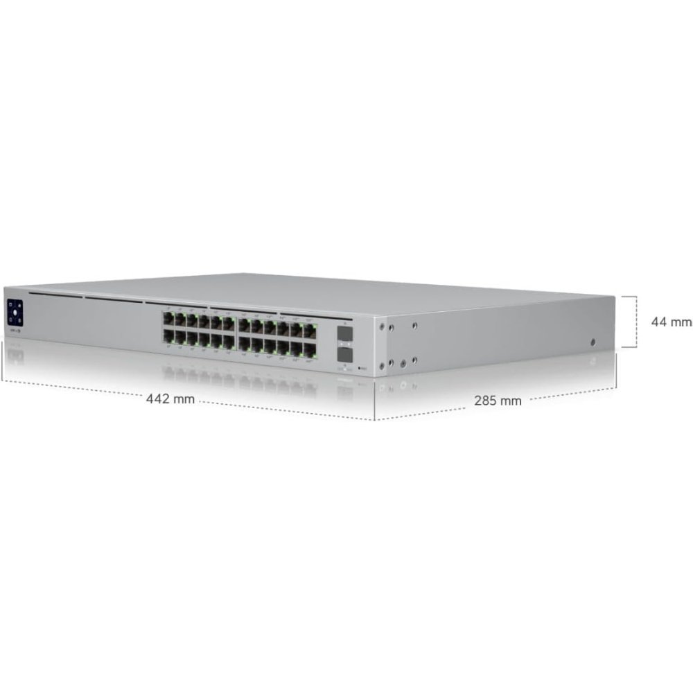 Switch Administrable Capa 3 Ubiquiti UniFi Pro de 24 Puertos Gigabit PoE (16 PoE+ / 8 PoE++) 400W - USW-PRO-24-POE - Imagen 5