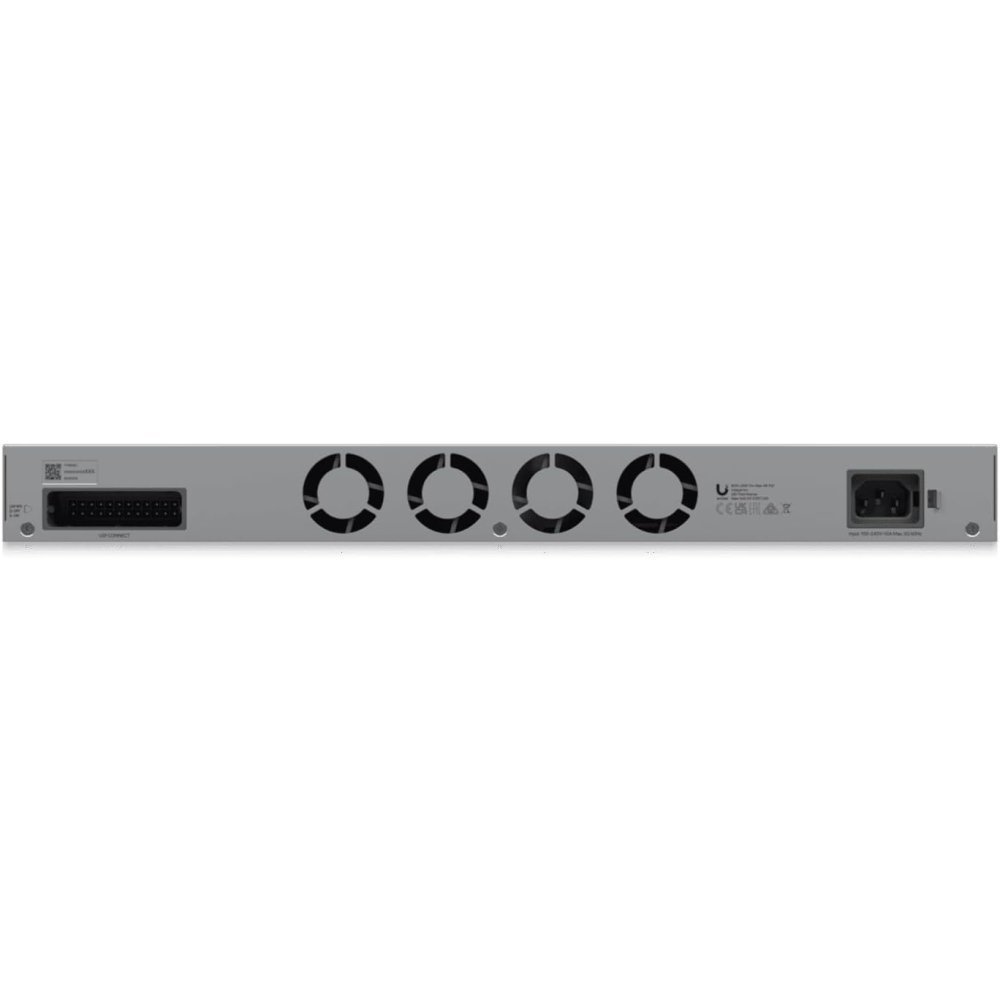 Switch Administrable Ubiquiti UniFi USW-Pro-Max-48-PoE de 48 Puertos con Soporte PoE+/PoE++ y Enlaces SFP+ de 10G - Imagen 2