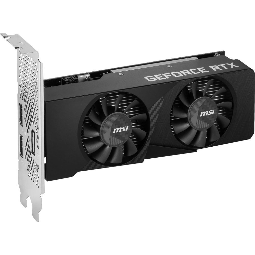 MSI - GeForce RTX 3050 LP 6G OC - PCI Express 3.0 x16 (x4 mode) - NVIDIA - NVIDIA GeForce RTX 3050 - GDDR6 SDRAM - DisplayPort / HDMI - Imagen 2