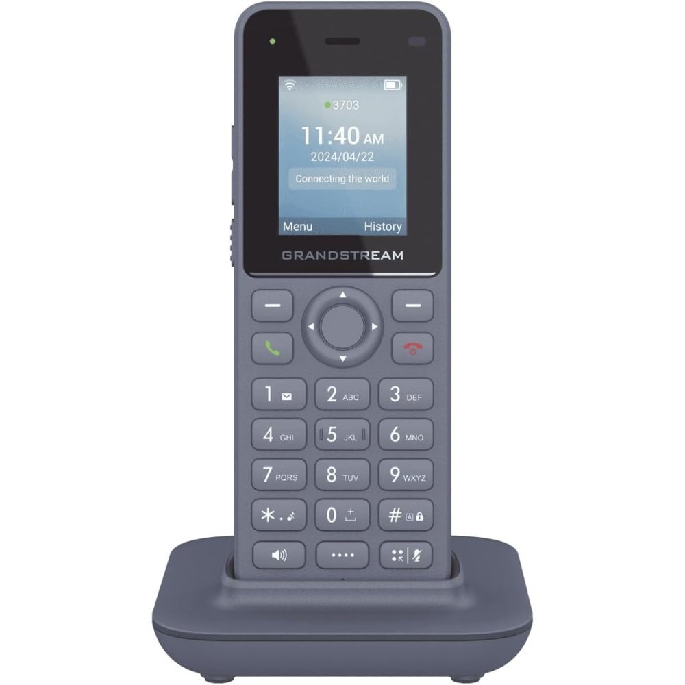 Teléfono IP Inalámbrico Wi-Fi 6 Grandstream WP816 con Bluetooth y 2 Cuentas SIP