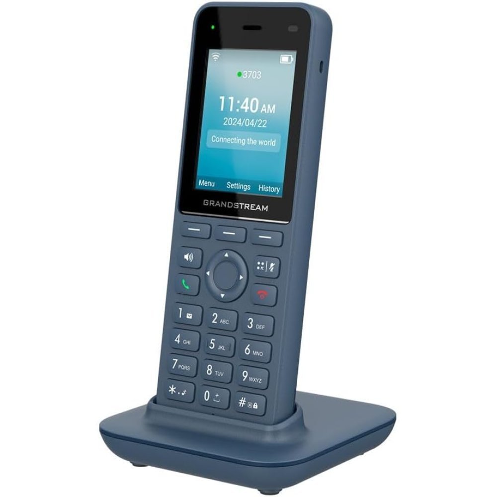 Teléfono IP Inalámbrico Wi-Fi 6 Grandstream WP826 con Bluetooth y 3 Líneas SIP - Imagen 2