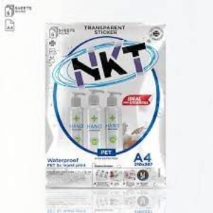 PAPEL ADHESIVO A4 TRANSPARENTE GLOSSY /6H EMPLAST