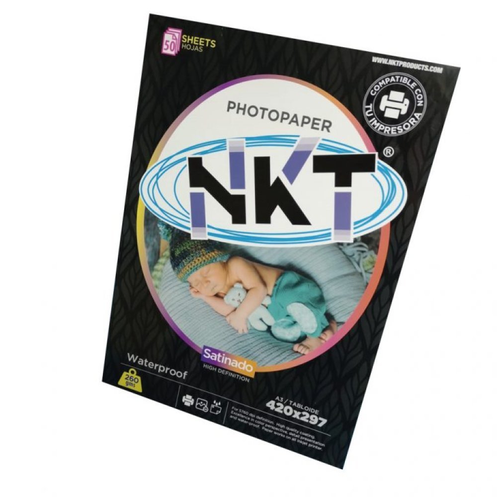 PAPEL FOTO 260G / B3 SATINADO 50H FOLDER - Imagen 2