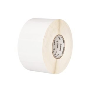 [Empaque Dañado] Zebra Z-Select 4000T - Papel - ultrasuave - adhesivo acrílico permanente - con revestimiento - perforado - blanco brillante - 101.6 x 152.4 mm 3800 etiqueta(s) (4 bobina(s) x 950 etiquetas