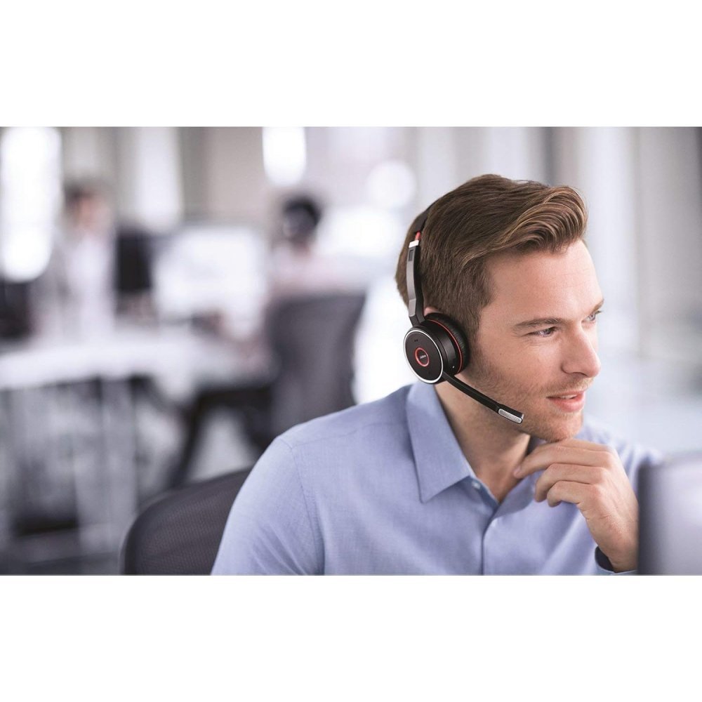 JABRA - HEADSET JABRA EVOLVE3 75 UC,LINKA BLACK - Imagen 4