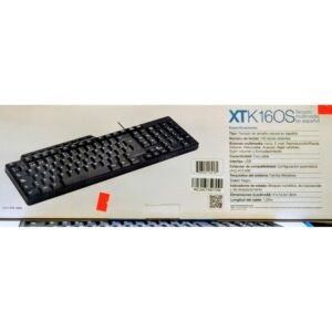 Xtech Kybd Wrd MM USB Spa XTK-160S Black