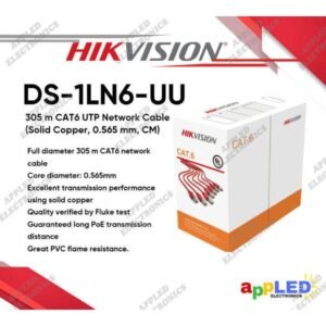 Hikvision - Cable al por mayor - 305 m - UTP - CAT 6 - sólido - múltiple