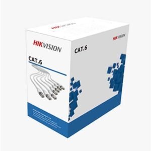 Hikvision - Cable al por mayor - 305 m - 5.8 mm - UTP - CAT 6 - sólido - blanco, RAL 9003