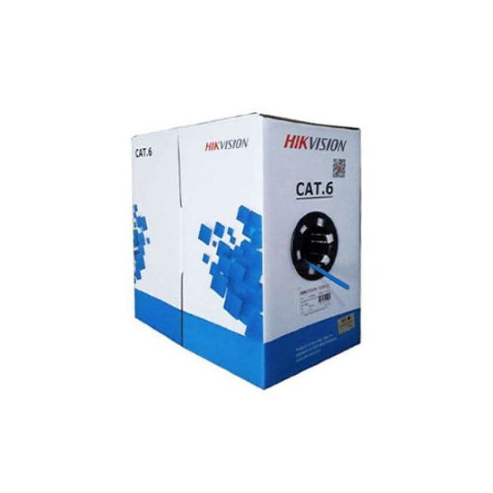 Hikvision - Cable al por mayor - 305 m - 5.8 mm - UTP - CAT 6 - sólido - blanco, RAL 9003 - Imagen 4