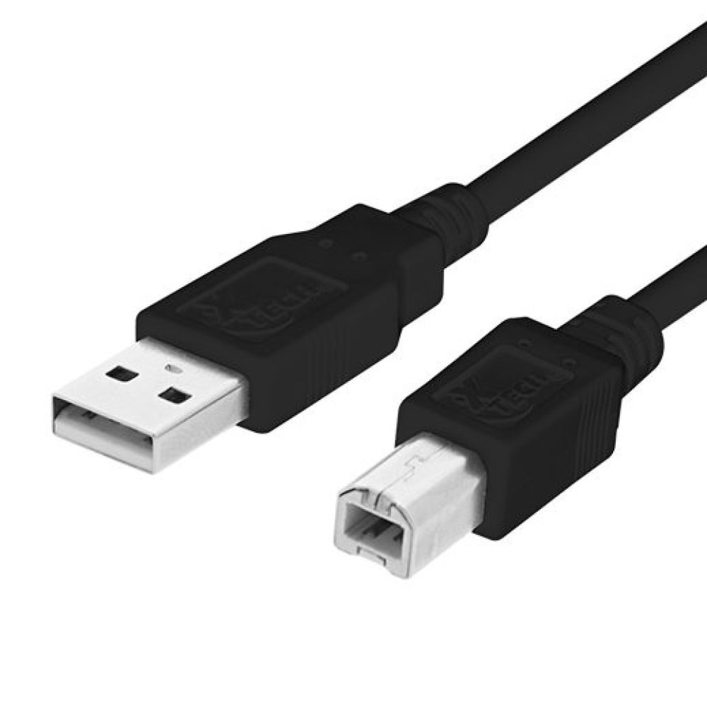 Xtech - USB cable - 1.8 m - 4 pin USB Type B - 4 pin USB Type A - 2.0 a-male b-male - Imagen 3