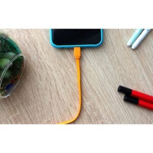 Xtech XTG-231 - Cable USB - USB (M) a Micro-USB tipo B (M) - USB 2.0 - 5 V - 2.4 A - 1 m - plano - negro, blanco, azul, verde, naranja (paquete de 10)