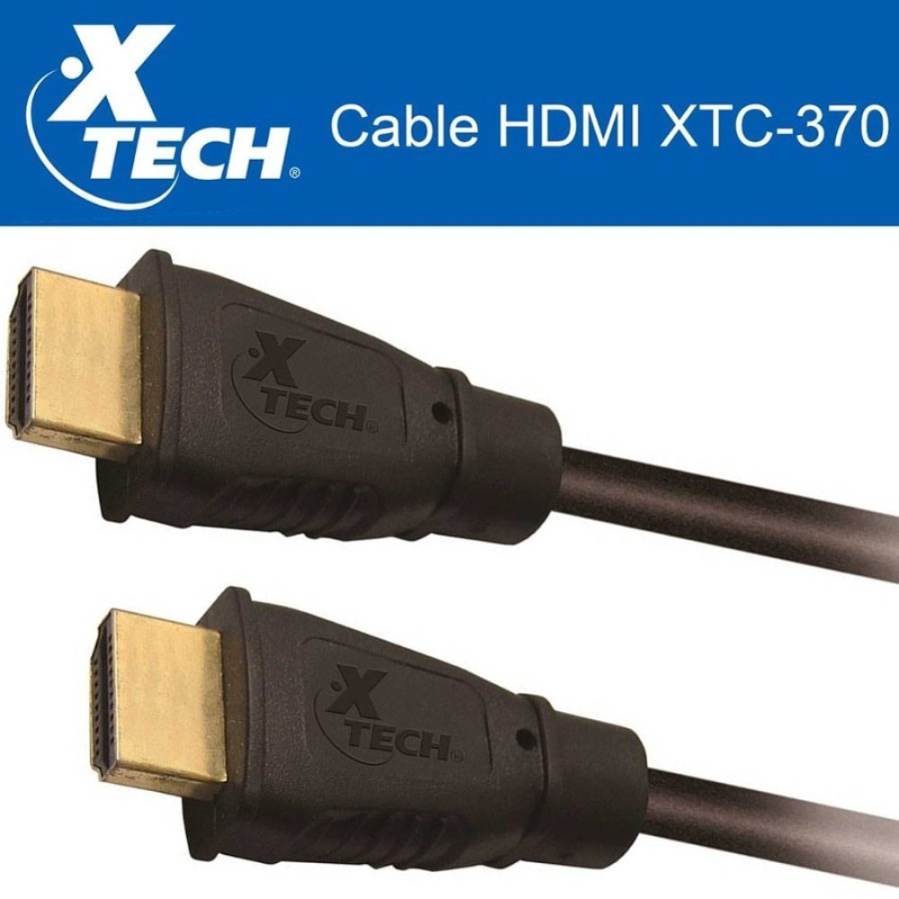Xtech - Video / audio cable - HDMI - 19 pin HDMI Macho Macho Type A - 25ft long - Imagen 3
