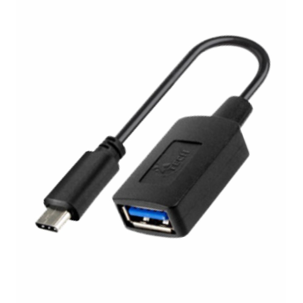 Xtech XTC-515 - Adaptador USB - 24 pin USB-C (M) reversible a USB Tipo A (H) - USB 3.0 - 11.9 cm - negro