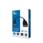 Xtech - USB cable - 5 pin Micro-USB Type B - 4 pin USB Type B - Black - XTC-368