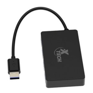 Xtech - Hub - 4 puertos - USB 3.0 XTC-391