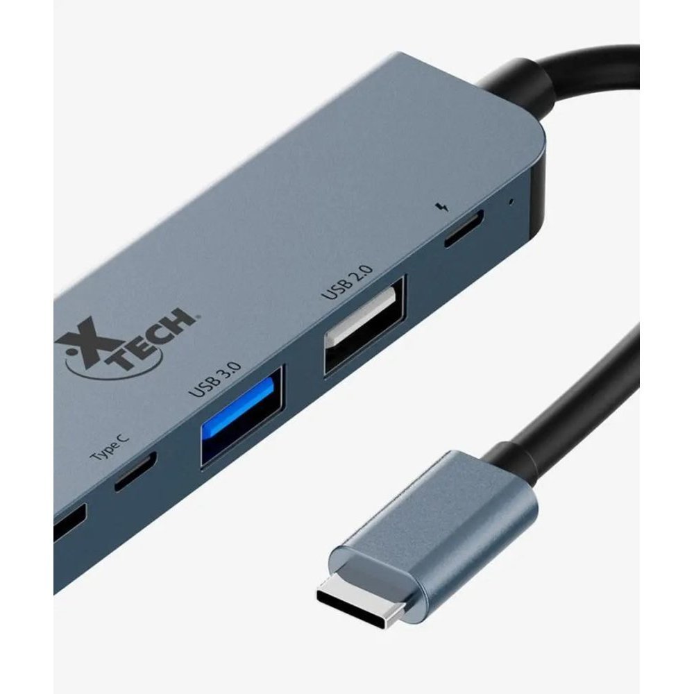 Xtech - Hub - 7 puertos - USB-C® 7-in-1 XTC-571 - Imagen 4