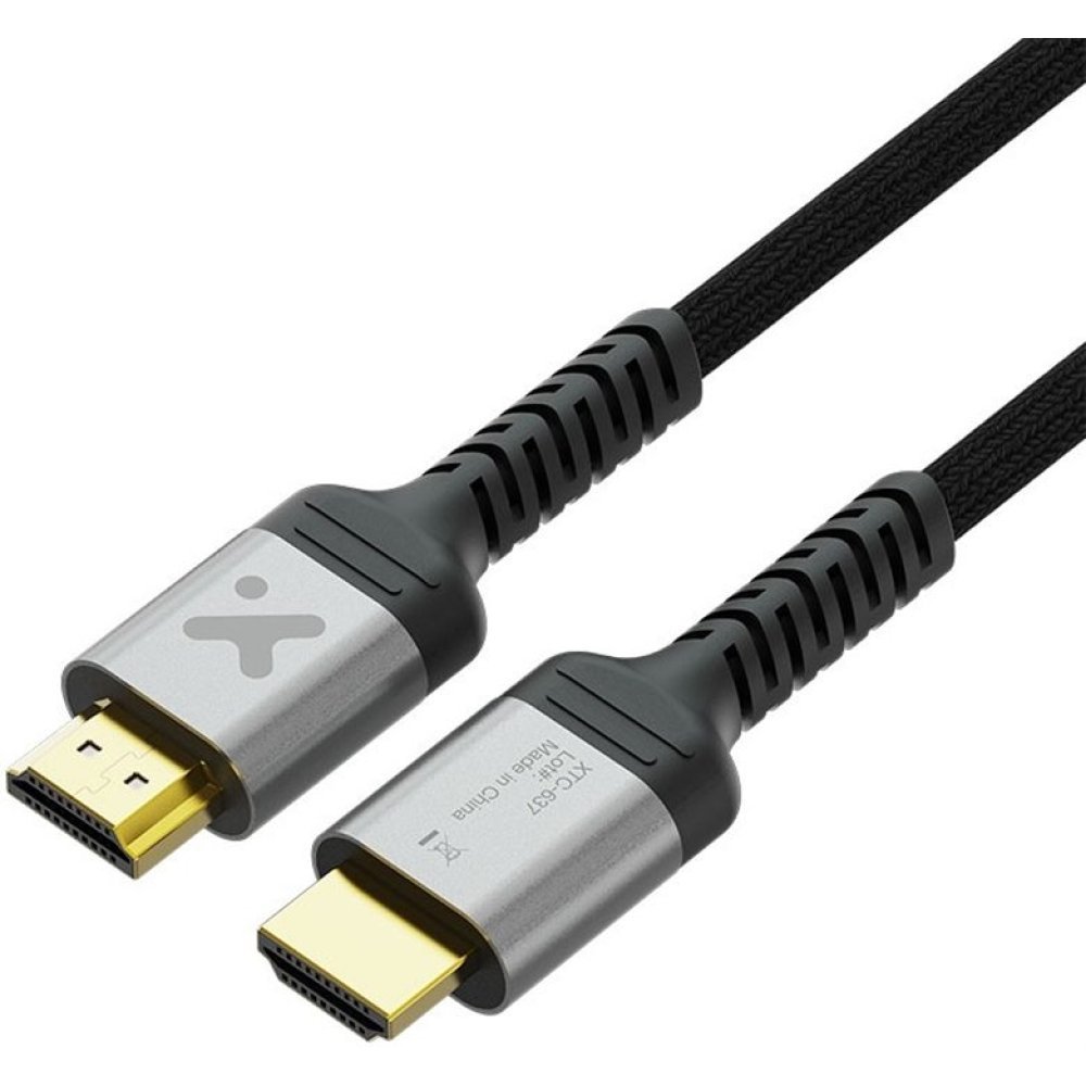 Xtech - HDMI cable - Component video / audio - HDMI male - 6ft 8K V2.1 XTC-637