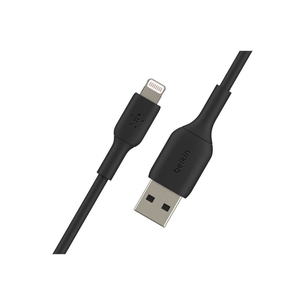 Belkin BOOST CHARGE - Lightning cable - Lightning male to USB male - 1 m - black - for Apple 10.5-inch iPad Pro; 12.9-inch iPad Pro (2nd generation); iPhone 11, 11 Pro, 11 Pro Max, 8, XR, XS, XS Max - Imagen 4